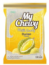 My Chewy Durian Soft Milk Candy (100 Counts, 12.69 Oz) Exotic Asian Fruit Gummy Individually Wrapped Sweet for Kids and Adults