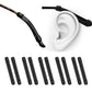 Ptslkhn Silicone Eyeglass Ear Cushions, 5Pairs Of Glasses Ear Grip, Anti-Slip Elastic Comfort Eyeglasses Temple Tips Sleeve Reta