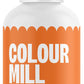 Colour Mill Chocolate Drip Easy-Melt Drizzle for Desserts, 125 Grams Orange