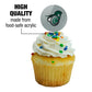 Castleton University Secondary Logo Cupcake Picks Toppers Decoration Set Of 6