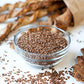 Food To Live Brown Flax Seeds, 8 Pounds Raw Whole Flaxseed, Kosher, Vegan, Bulk. High Dietary Fiber Food. Rich In Omega-3 Fats.