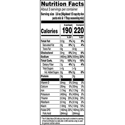 Rice-A-Roni, Chicken, Lower Sodium, 6.9Oz Boxes (12 Pack)