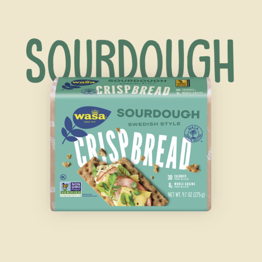 Crispbread Variety 4-Pack: Multi Grain, Whole Grain, Rye Lite & Sourdough