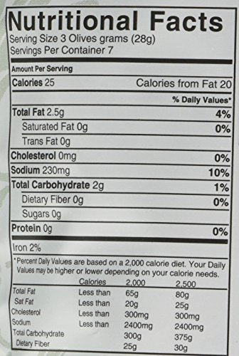 Sicilian Village Marinated Green and Black Olives  7 Ounce