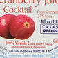 Ocean Spray Cranberry Juice Cocktail Cups, 4 Fl Oz, Pack of 48