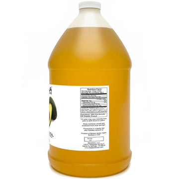 Baja Precious - Avocado Oil 100% Pure, 1 Gallon Jug, Food Grade Perfect For High Heat Cooking, Skincare, Hair Treatments, Soapma