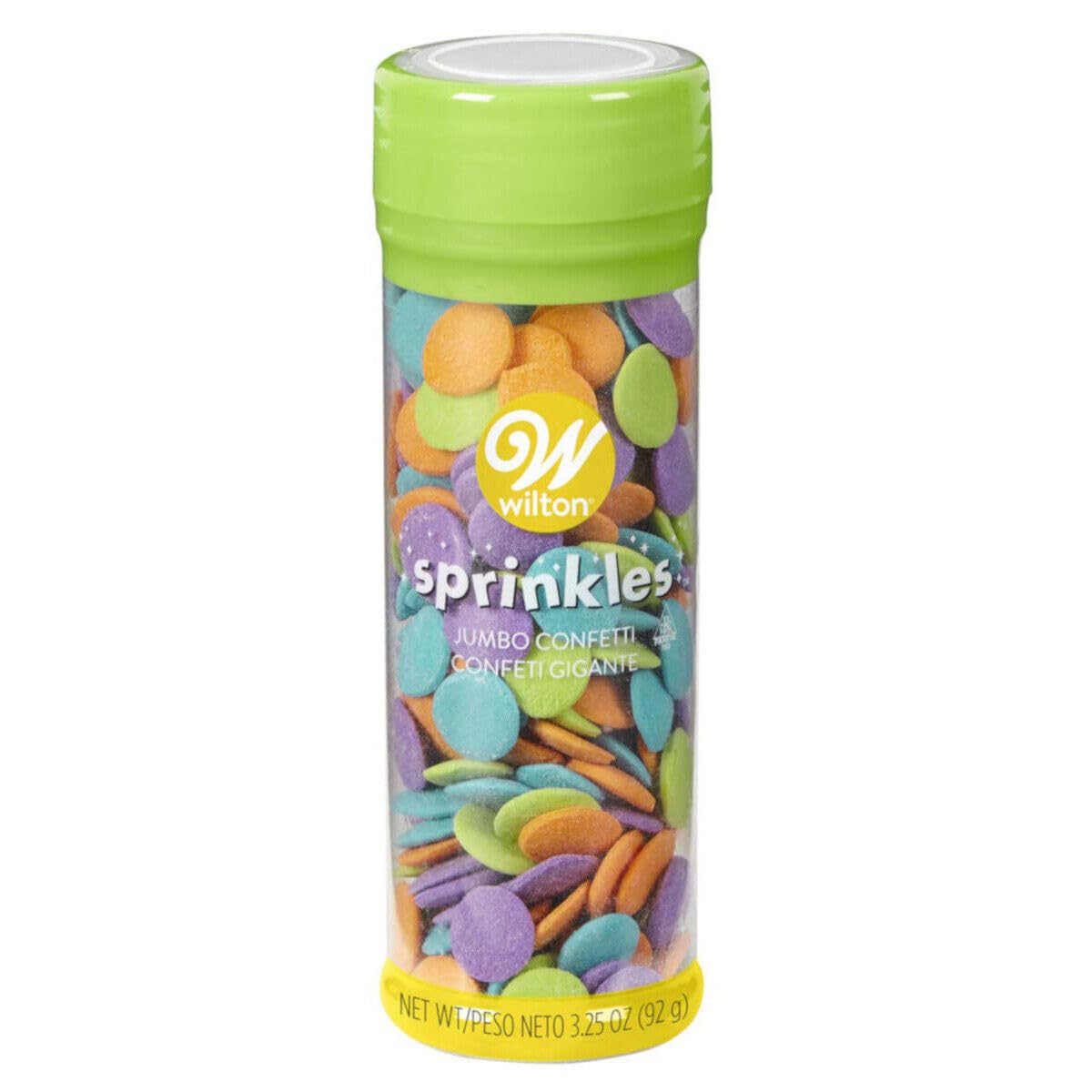 Jumbo Sprinkles 3.25Oz-Confetti