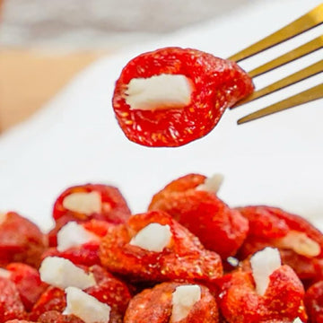 Strawberry & Pomelo Peel Dried Fruit Snack - Sweet & Tangy Treat, Citrus Aroma, Individually Packed, Great for Sharing, Travel, 
