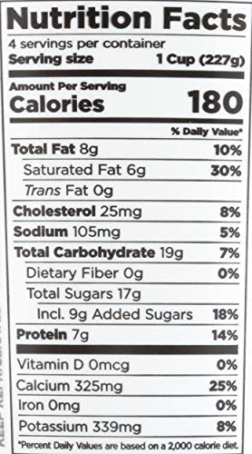 Maple Hill Creamery Yogurt Vanilla 100%Gr sugar freed  32 oz