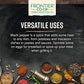 Frontier Co-op Organic Fair Trade Black Pepper Coarse Grind, 16 Ounces - Premium Seasoning for Cooking and Baking