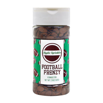 Mystic Sprinkles The Big Football Game Jimmy Mix 3Oz Bottle (Football Frenzy Confetti 2.9Oz)