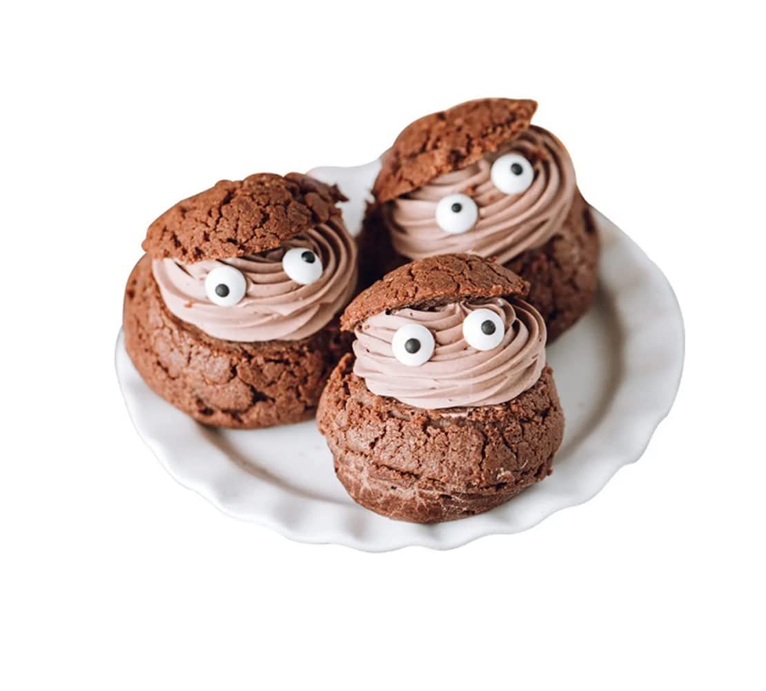 Edible 7mm Mini Candy Eyes Halloween Sprinkles Cake Cupcake Toppers Cookie Decorations Dessert Sprinkle Eyeballs Sugar Sprinkles