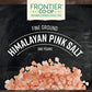 Frontier Co-Op Fine Ground Himalayan Pink Salt, 1-Pound Bulk Bag, Hand-Mined, Kosher, Non Irradiated, Non Eto