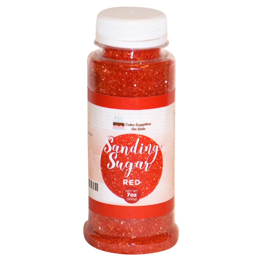 Sanding Sugar Red 7 Oz