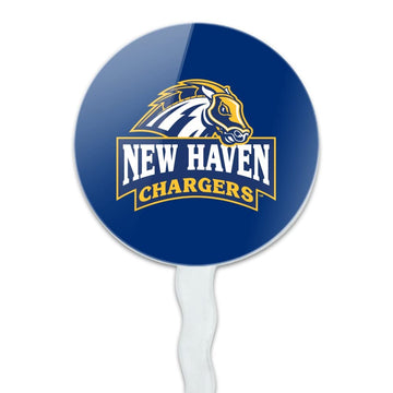 New Haven Primary Logo Cupcake Picks Toppers Decoration Set Of 6