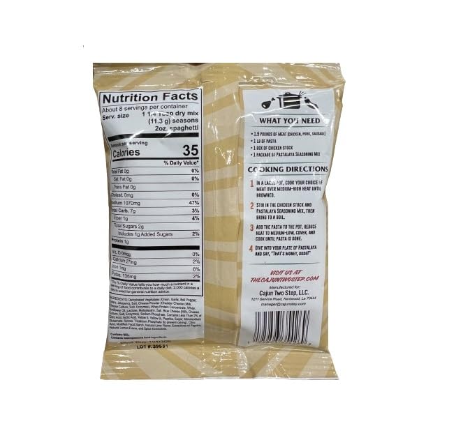 Cajun Two Step - Stalekracker - Pastalaya Seasoning Mix 3.2 Oz