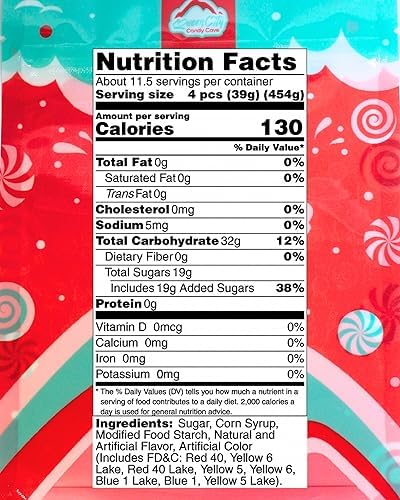 Queen City Candy Cave Sugar Dusted Cinnamon Hearts Gummy Candy, Chewy Red Cinnamon Hearts For Baking (8 Oz)
