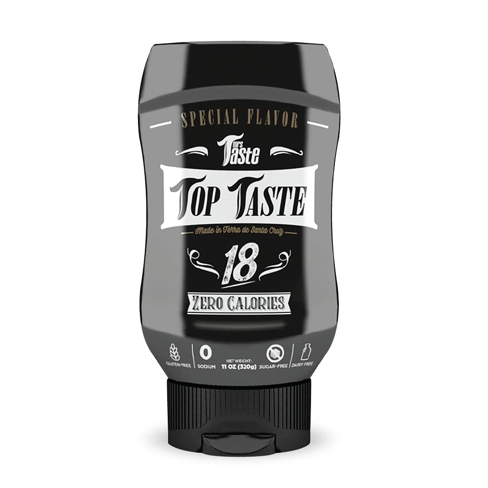 Mrs Taste Sugar Free Sauce, Keto Friendly, Zero Calories, 11 Ounce