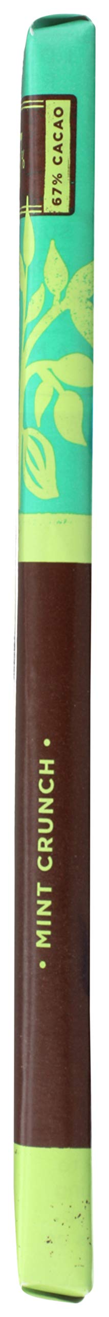 Equal Exchange Organic Dark Chocolate Mint Crunch 80G, 2.8 Oz