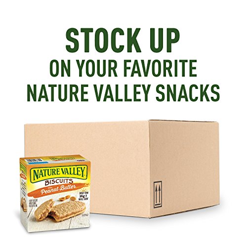 Nature Valley Soft-Baked Oatmeal Squares, Peanut Butter Breakfast Snacks, 6 ct, 7.44 OZ