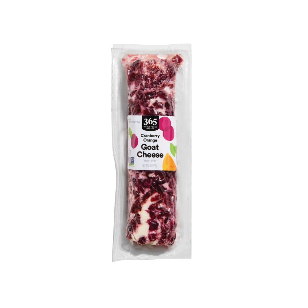365 by Whole Foods Market Cranberry Orange Fresh Goat Log, 8 OZ