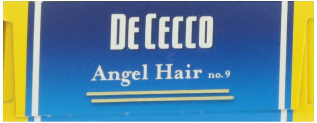 De Cecco Capellini Pasta Cut No. 9 (16 Oz. Box) imported from Italy