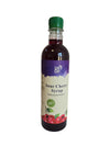 DROP Pure Organic Sour Cherry Flavor Bio Syrup-16.9oz (500ml), Natural 30% Concentrate Fruit Syrups,Great For Cocktails,Bevarage