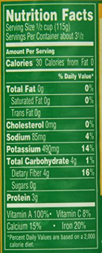 Del Monte No Salt Added Leaf Spinach 13.5 Oz Cans (Pack Of 6)