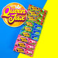 Hubba Bubba Max Bubble Gum - Variety Pack 3 Flavors (Total Of 9 Packs Of Gum) - Sour Blue Raspberry Bubble Gum - Strawberry Wate