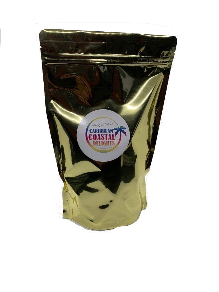 Caribbean Coastal Delights Pure Raw Cocoa Butter - Fresh Scent, 1 Lb, All Skin Types & Tones