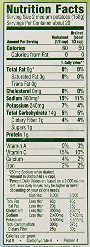 Del Monte Whole New Potatoes, 8 Count