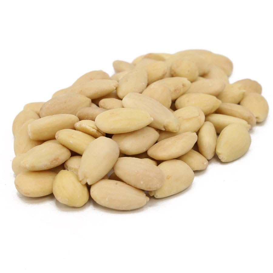 C.J. Dannemiller Blanched Almonds, Bulk 10 LB Box, Whole RAW Almonds Perfect for Baking and Cooking