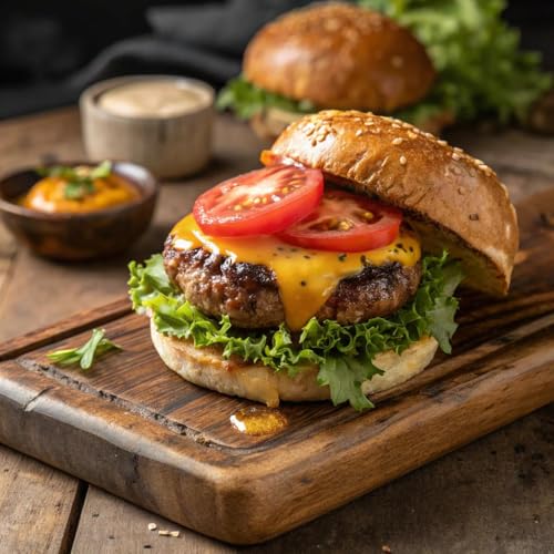 Pre, Beef Burger Patties 85% Lean/15% Fat, Grass-Fed, Pasture-Raised | 0.66625 lbs. | Pack of 2