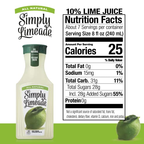 SMPLY LIMEADE ALL NATRL (6x52.00)