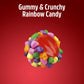 SWEETSIDE CANDY CO. Gummy Clusters Candy Snack, 2lb Bulk Pack, Ideal for Parties and Everyday Enjoyment