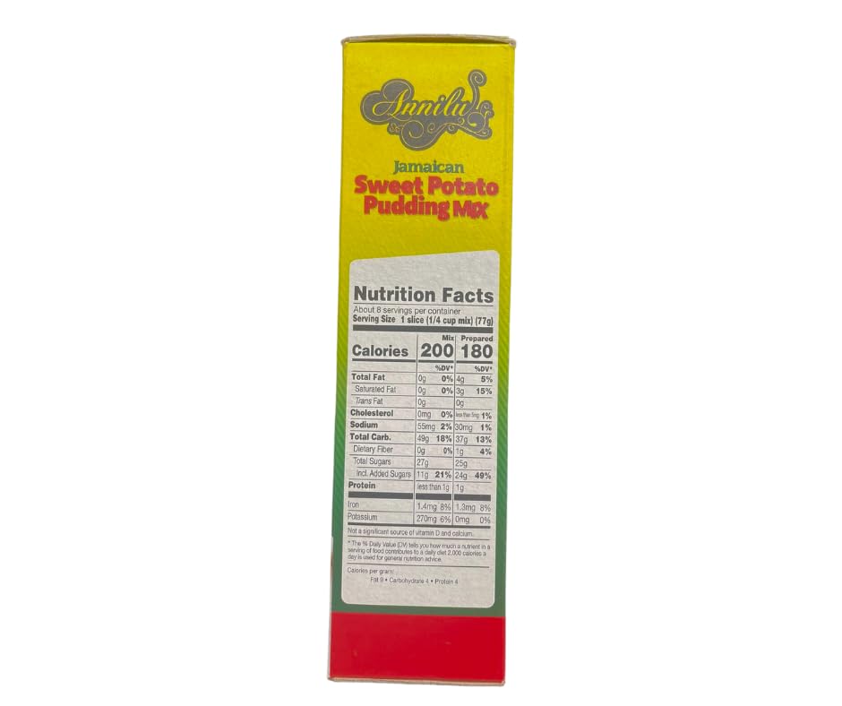 Annilu Sweet Potato Pudding Mix