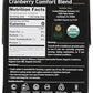 Buddha Teas Organic Cranberry Comfort Herbal Tea - Caffeine Free, Antioxidants, 18 Count (Pack of 1)