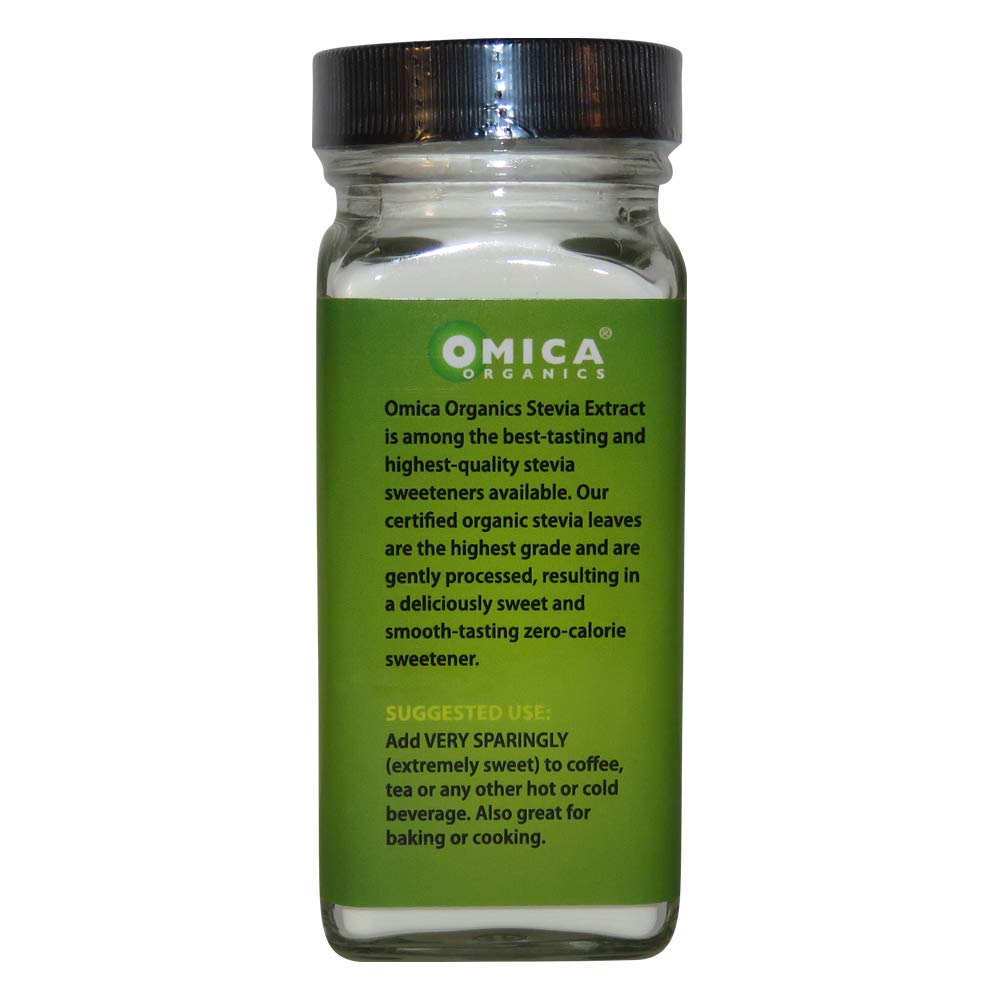 Omica Organics Stevia Extract Sweetener Powder (1.7 oz)