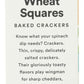 365 Whole Foods Market Wheat Squares
