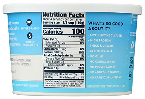 Good Culture Cottage Cheese Simply 2% Low-Fat Classic, 16 Oz
