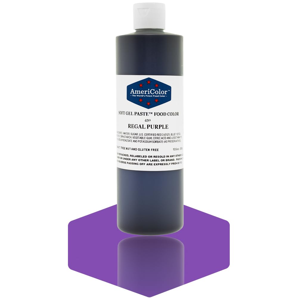 Americolor Gel Colour, 131/2-Ounce, Regal Purple