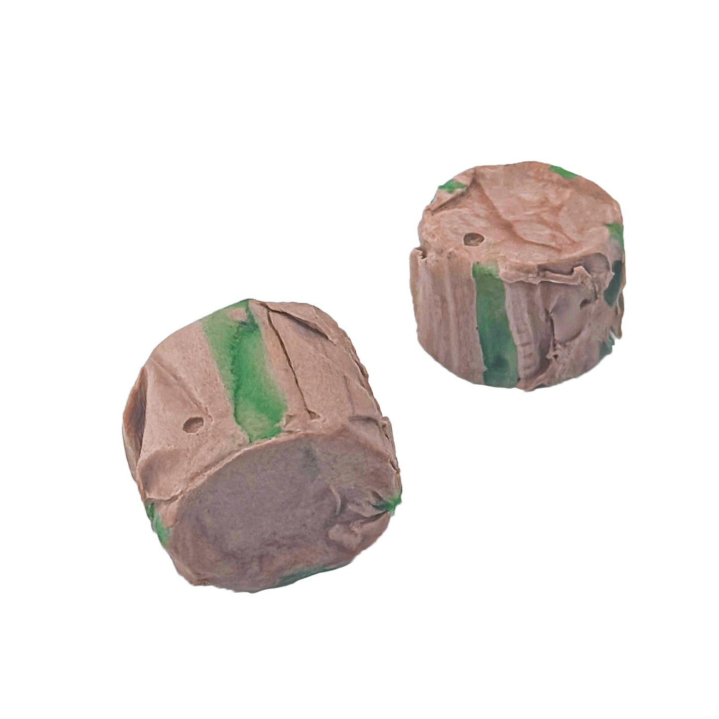 Chocolate Mint Salt Water Taffy by Snack Attack, Individually Wrapped Bulk 5lb Bag - Chewy Saltwater Taffy Candy | Gluten-Free, 