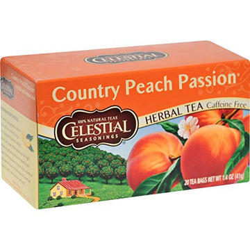 Celestial Seasonings Herb Tea Ctry Peach Passn 20 Bag