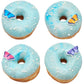 Pink, Yellow, Blue, And Purple Butterfly Edible Sugar Cake Toppers, 12 Count