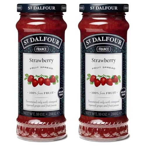 St. Dalfour Strawberry Conserves - 10 Oz - 2 Pk