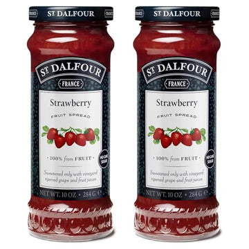 St. Dalfour Strawberry Conserves - 10 Oz - 2 Pk
