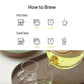 Kkokdam Butterfly Tea Bags - Chrysanthemum - Korean Gift Set, Decaf Tea Bags, Fancy Tea Bags, Unique Tea Bags, Iced Tea Bags For