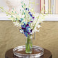 Kabloom Flowers - Mother'S Day Collection - 5 Blue And 5 White Orchid With Vase, Gift For Birthday, Sympathy, Anniversary, Get W