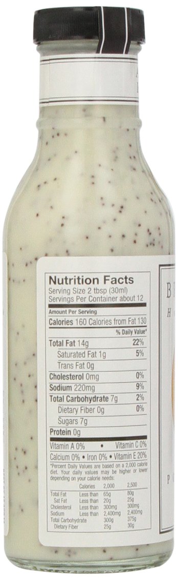 Brianna'S Poppy Seed Dressing, 12-Ounce Bottles (Pack Of 6)