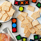 Chicken in a Biskit Original Baked Snack Crackers, Bulk Lunch Snacks, 6 - 7.5 oz Boxes